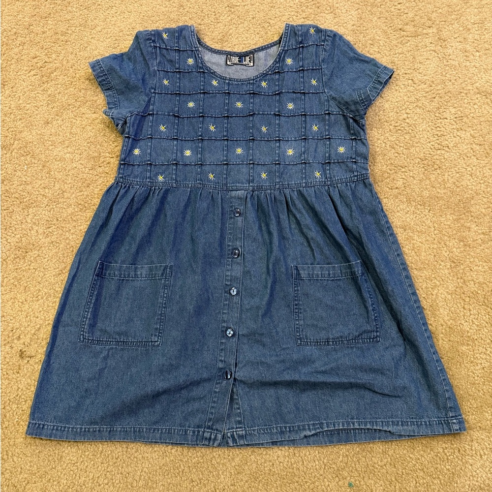 Vintage True Blue Denim dress